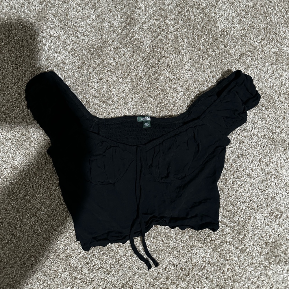 Target Crop Peasant Top
